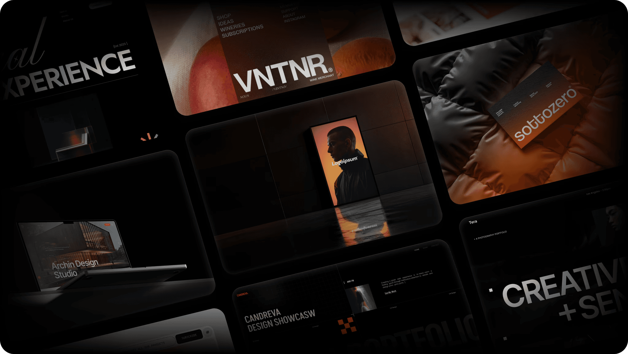 Website dashboard